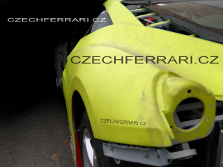 Illustration for article titled Ferrari F450: Exploded Before It Even Hits The Streets!